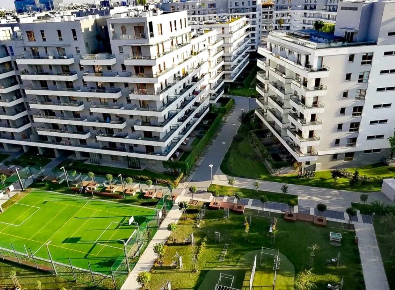 Nowoczesny Apartament - Blisko Centrum Varsovia Exterior foto